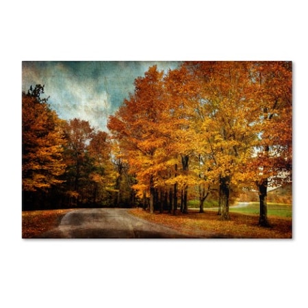 Lois Bryan 'Autumn Scene' Canvas Art,22x32